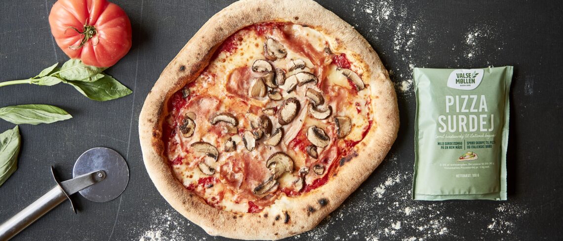 Pizzasurdej - Sådan bager du med pizzasurdej
