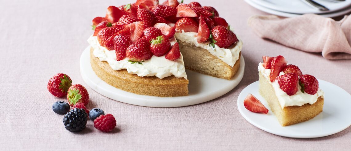 Nem sommertærte - Bageblanding