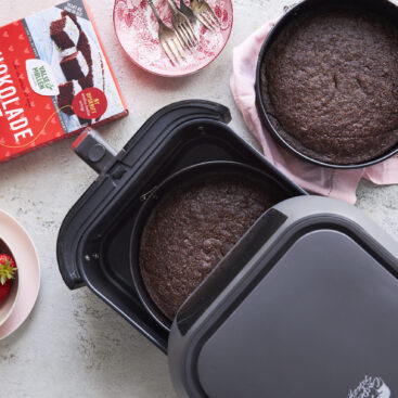 Chokoladekage i airfryer