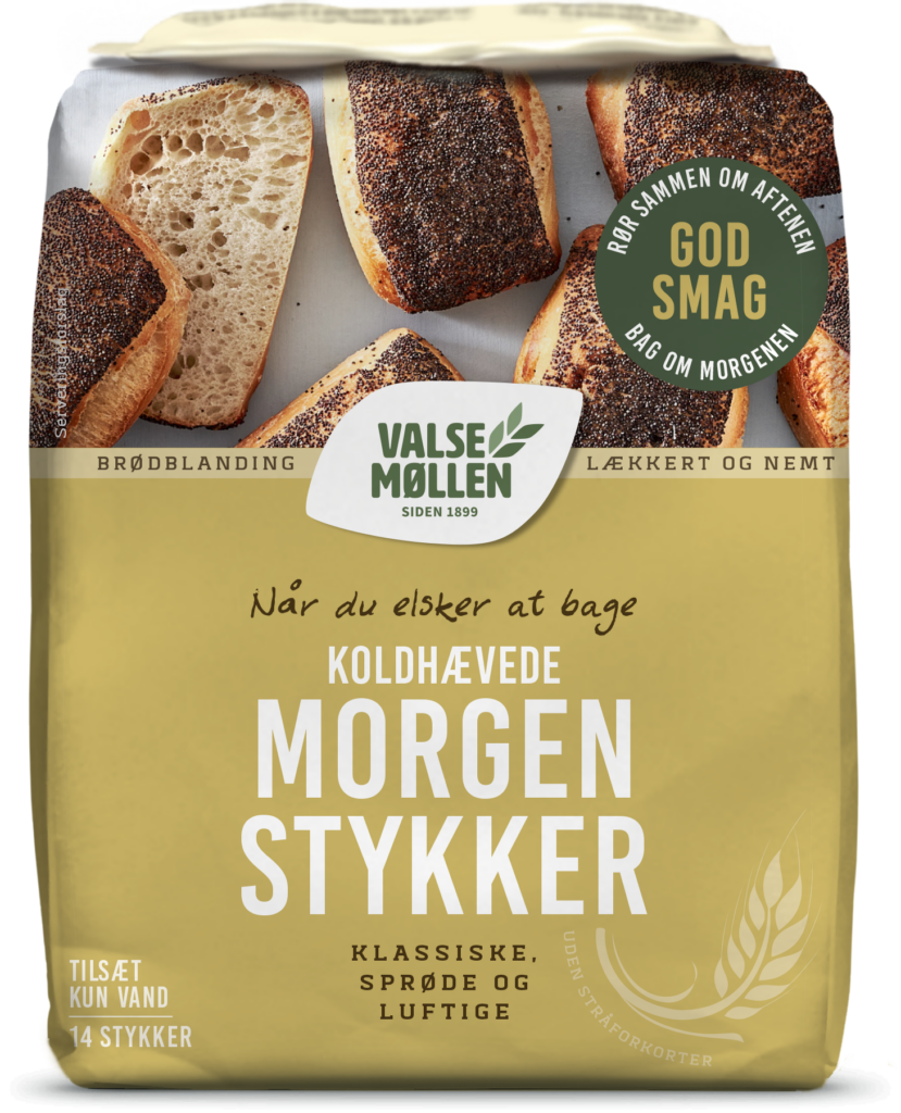 Koldhævede morgenstykker