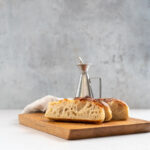 Stykker af surdejsbrød