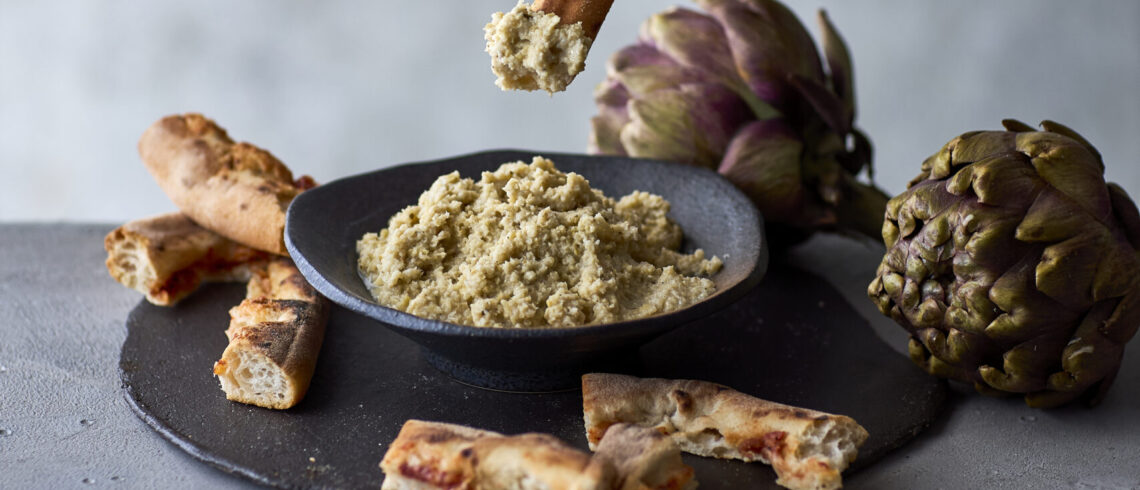 Dip med artiskok