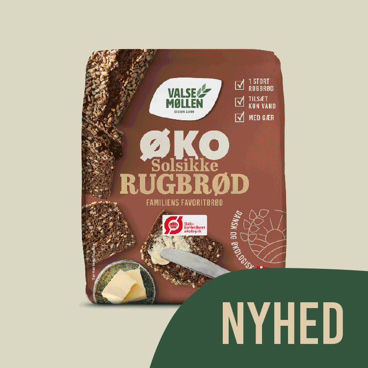 Øko rugbrød // 4 varianter - Emballage-NYHEDER