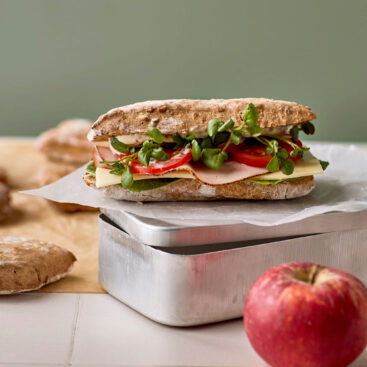 Sandwich skinke og ost