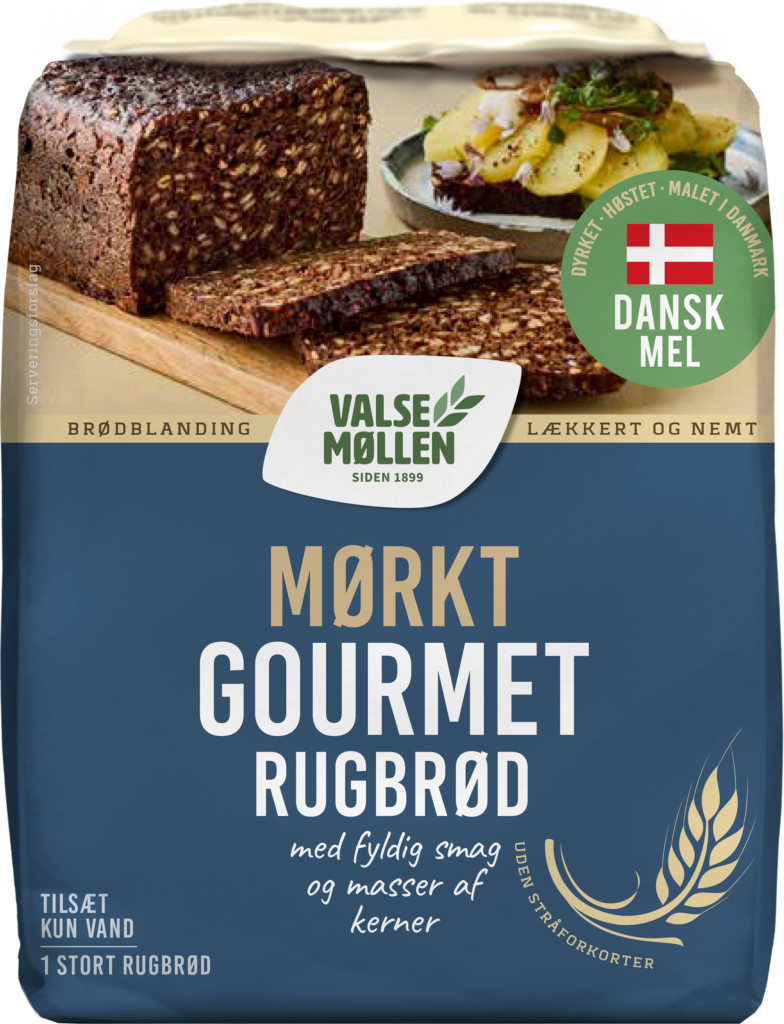 Mørkt gourmetrugbrød